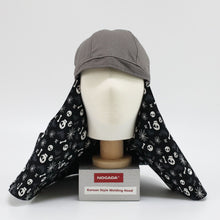 Load image into Gallery viewer, [NOGADA] Korean Style Welding Cap (Dark Gray-Skull Edition)
